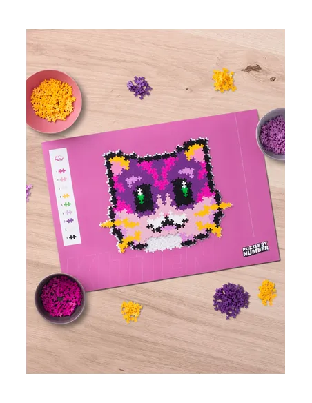 Plus-Plus 9603960 puzzle Puzzle per numero 500 pz Animali