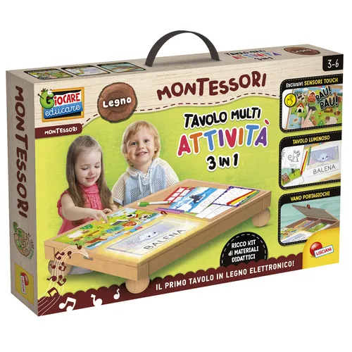 MONTESSORI TAVOLO MULTI ATTIVITA' (107407)