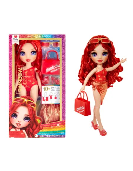 Rainbow High Swim & Style Fashion Dolls Asst in Sidekick