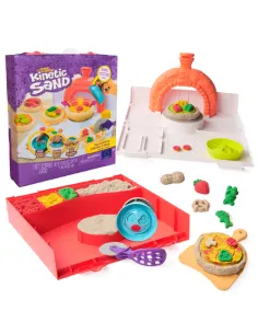 Kinetic Sand , Set di Gioco Squish Pizza, con 452 g di... 2