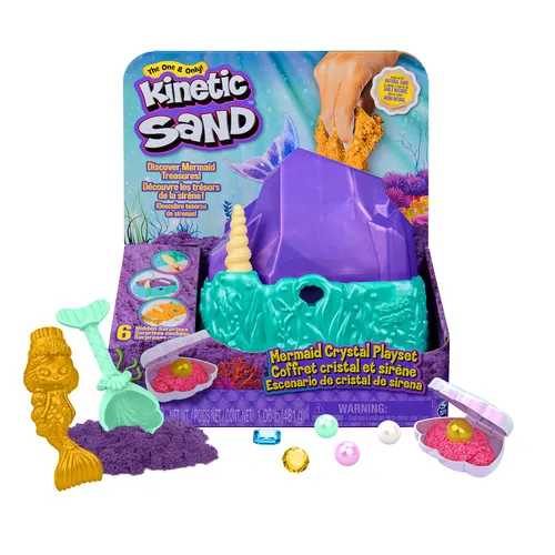 Kinetic Sand , Playset il Cristallo della...