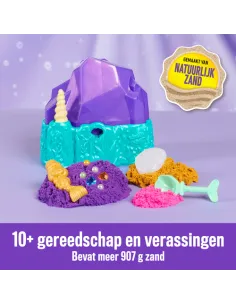 Kinetic Sand , Playset il Cristallo della Sirenetta,... 2