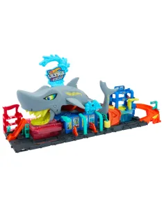 Hot Wheels City Autolavaggio Mega Squalo