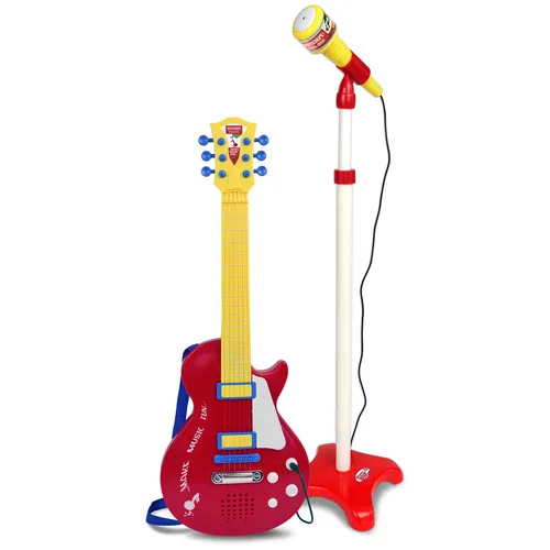 Bontempi Rock Guitar with stand microphone