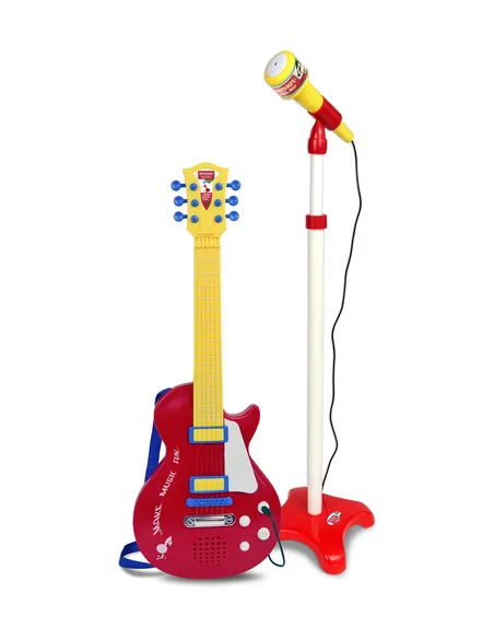Bontempi Rock Guitar with stand microphone