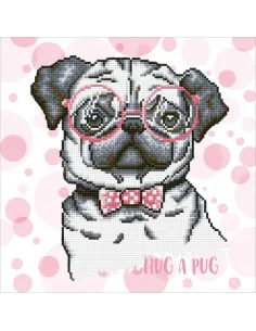 Diamond Dotz Hug A Pug