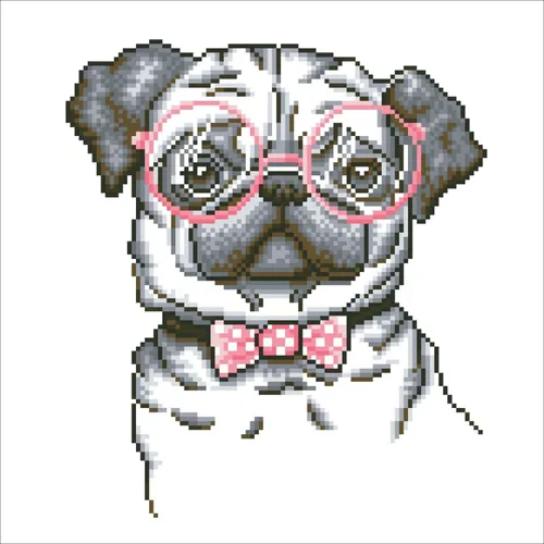Diamond Dotz Hug A Pug