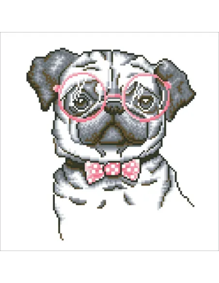 Diamond Dotz Hug A Pug