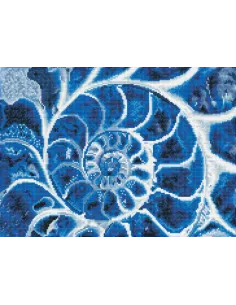Diamond Dotz Blue Nautilus
