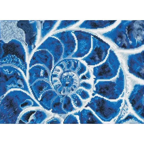 Diamond Dotz Blue Nautilus