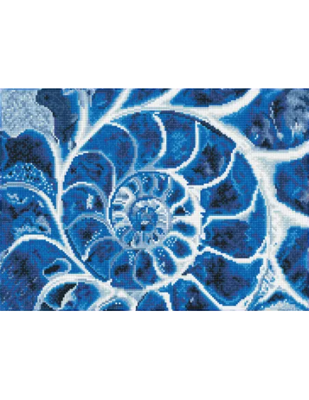 Diamond Dotz Blue Nautilus