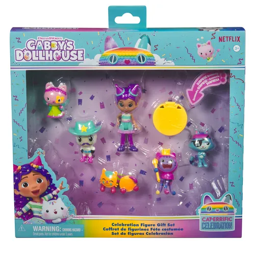Gabby's Dollhouse , Set Deluxe con Personaggi a...