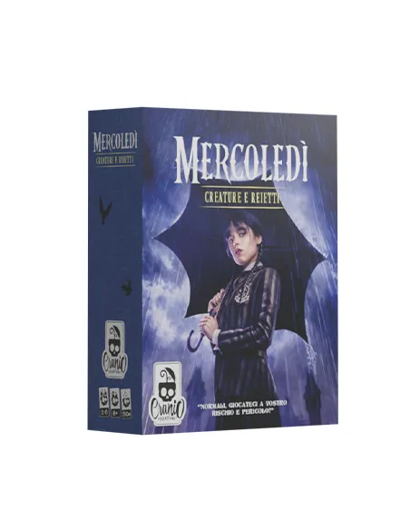 Cranio Сreations CC621 gioco da tavolo Mercoledì - Creature e Reietti 30 min Carta da gioco