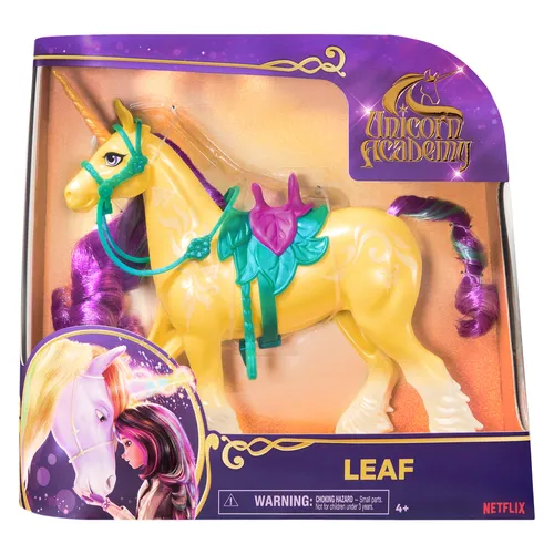 Unicorn Academy , unicorno Leaf con testa che...