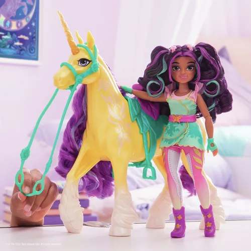 Unicorn Academy , unicorno Leaf con testa che...