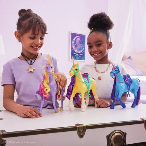 Unicorn Academy , unicorno Leaf con testa che...