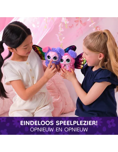 Hatchimals BLOOMABLES, Peluche Interattivo, Fiore che Sboccia e si Trasforma, Trasformazione Ripetibile, Oltre 100 Suoni e Reazi