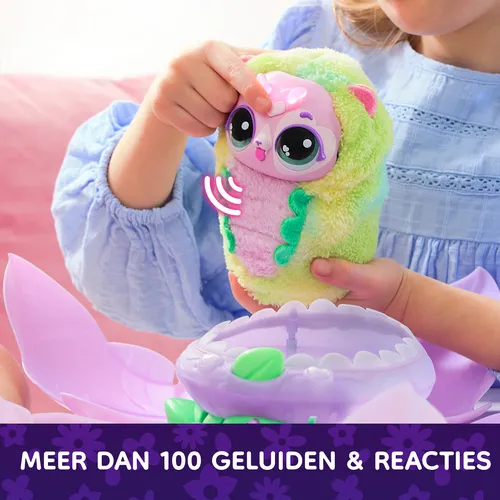 Hatchimals BLOOMABLES, Peluche Interattivo,...
