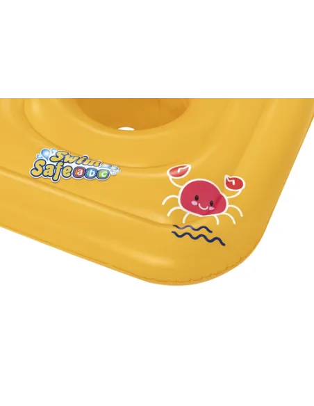 Bestway 32050 / 23 galleggiante per nuoto da bambini Rosso, Giallo Ciambella da nuoto