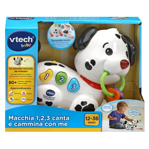 VTech Baby Macchia - 1,2,3, Canta e Cammina con...
