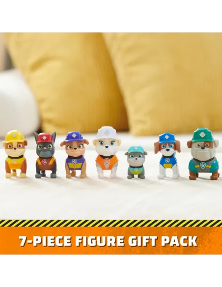 Rubble & Crew , Confezione Regalo, set con 7 personaggi da collezione, giocattoli per bambini e bambine dai 3 anni in su