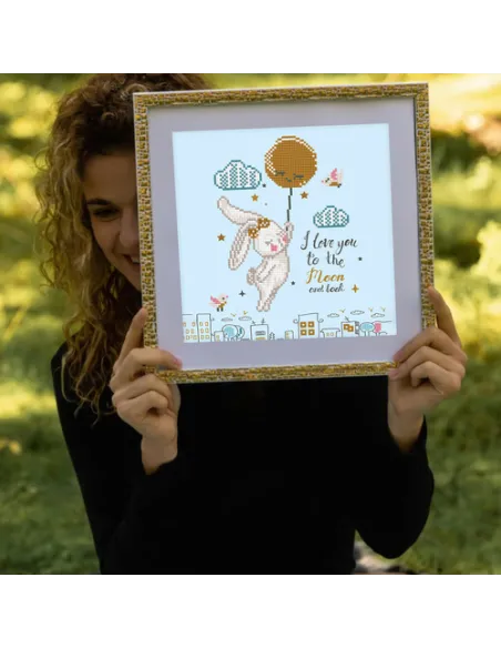 Diamond Dotz Love You to the Moon & Back