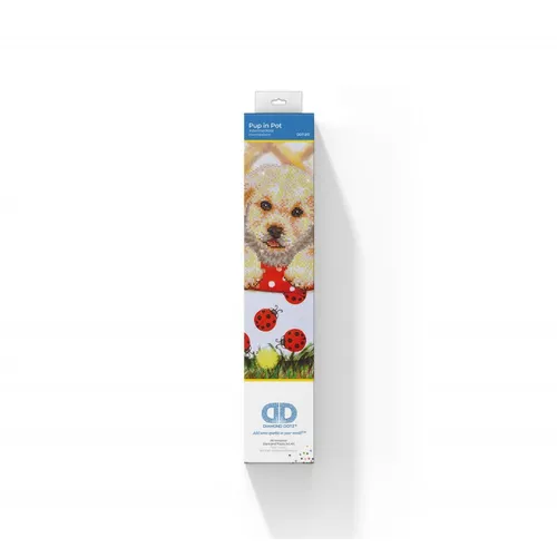 Diamond Dotz Pup In Pot