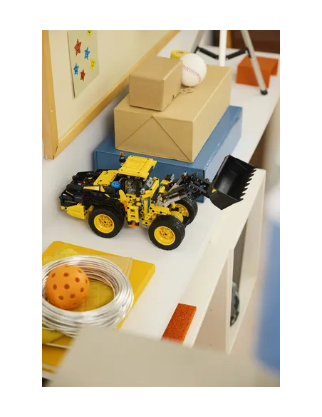 LEGO Technic 42209 Pala Gommata Volvo L120 Electric, Ruspa Giocattolo da Cantiere con Funzioni Mobili, Idea Regalo 9+ Anni