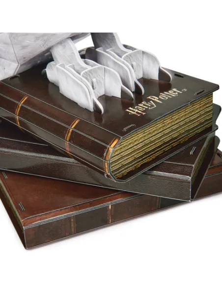 4D Build , Kit di Modellismo da Costruire Adulti, a Tema Harry Potter, Puzzle 3D Edvige da 118 pezzi, Modellini da Costruire, 12