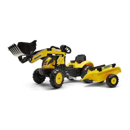 TRATTORE PEDALI KOMATSU PALA E RIMORCHIO (2076M)