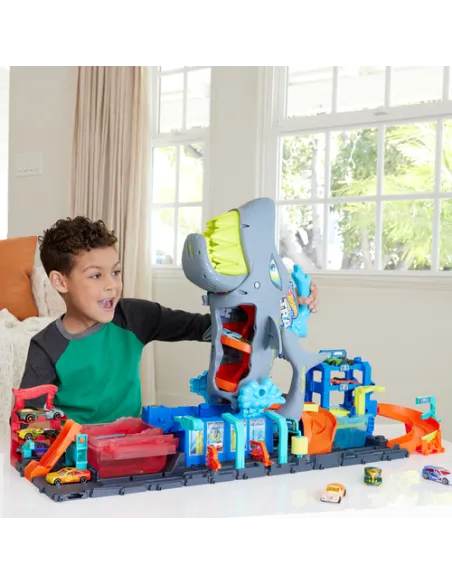 Hot Wheels City Autolavaggio Mega Squalo