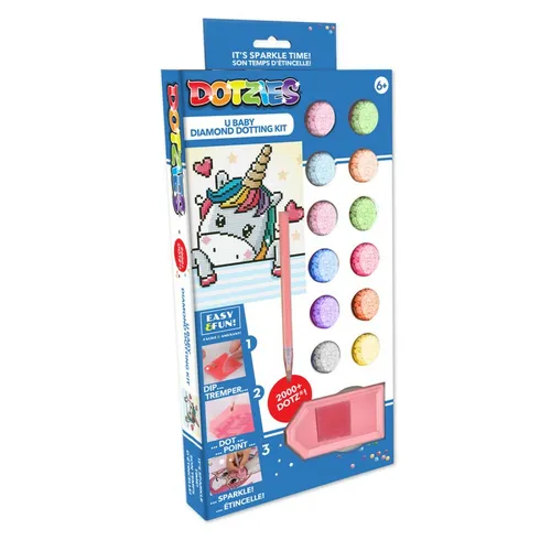 DIAMOND DOTZ UNICORNO BABY IN LOVE (DDZDTZ3.004)