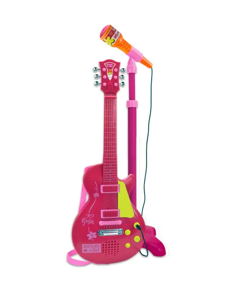 Bontempi Rock Guitar with stand microphone