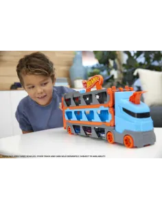 Hot Wheels City HW Camion 2in1 Trasport+Pista 2