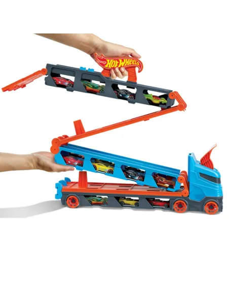 Hot Wheels City HW Camion 2in1 Trasport+Pista