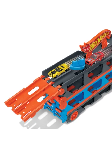 Hot Wheels City HW Camion 2in1 Trasport+Pista