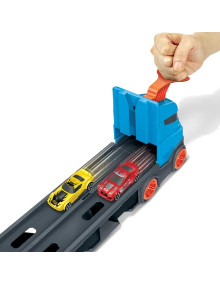 Hot Wheels City HW Camion 2in1 Trasport+Pista