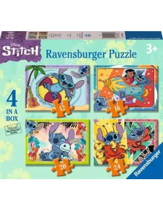 Ravensburger Stitch Puzzle 12 pz Cartoni