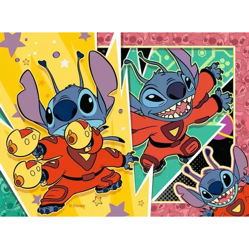 Ravensburger Stitch Puzzle 12 pz Cartoni