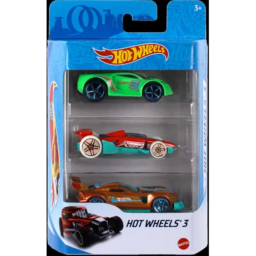 Hot Wheels Confezione 3 veicoli assortimento
