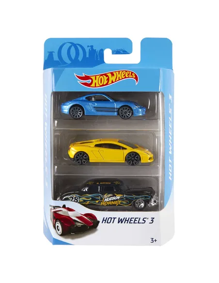 Hot Wheels Confezione 3 veicoli assortimento