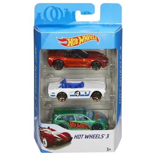Hot Wheels Confezione 3 veicoli assortimento