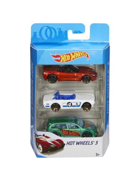 Hot Wheels Confezione 3 veicoli assortimento