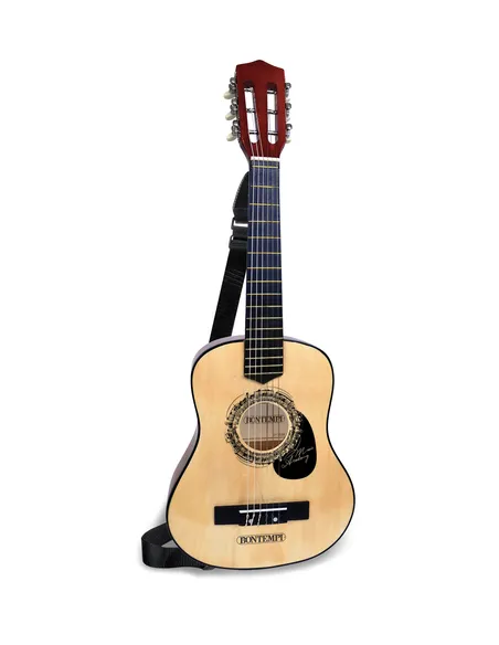 Bontempi Wooden Guitar with 6 strings
