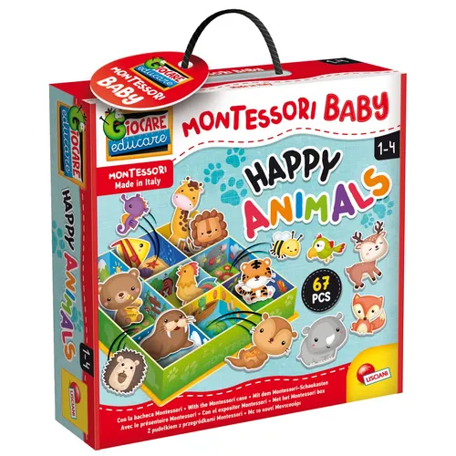 Lisciani Montessori Baby Bacheca Animali E...
