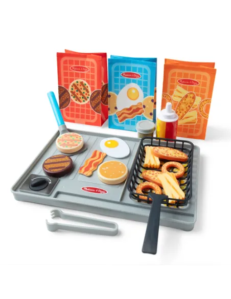 Melissa & Doug MPP PYS Flip n Fry Grill Playset GML
