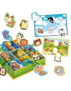 Lisciani Montessori Baby Bacheca Animali E Ambienti 2