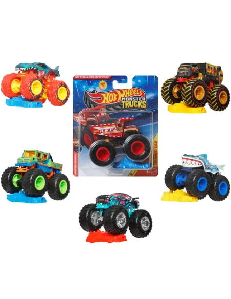 HW MONSTER TRUCKS 1:64 ASSORTIMENTO (FYJ44)