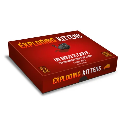 Asmodee Exploding Kittens 15 min Carta da gioco...