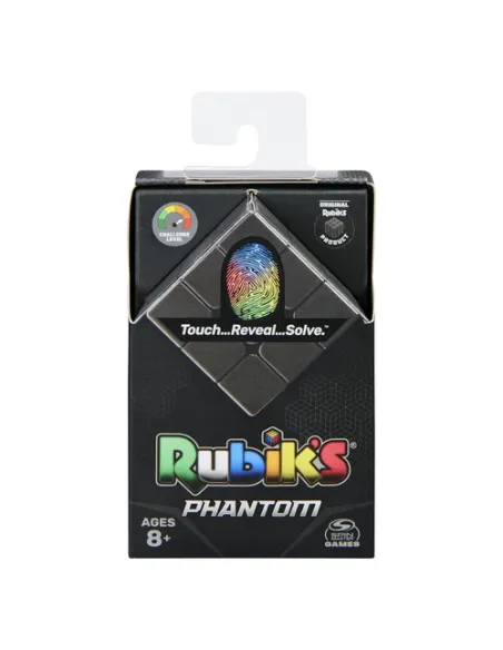 Rubik’s Cubo Phantom 3x3 Originale - Antistress e Rompicapo per Adulti e Bambini Con Tecnologia Termocromatica
